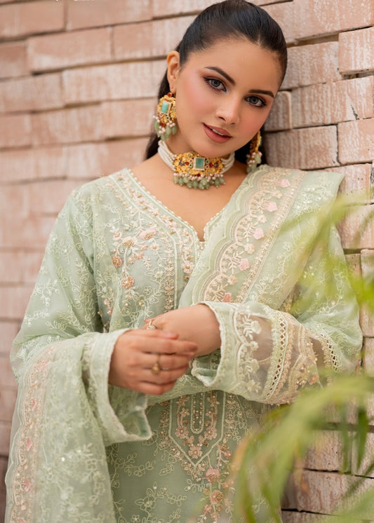 MCBN231-LUXURY ORGANZA SUITS