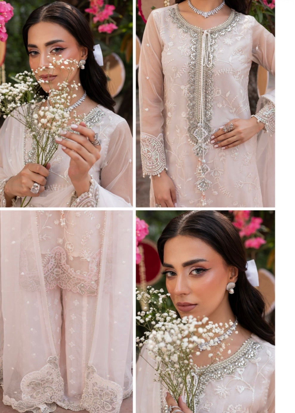 MCZH208-PREMIUM ORGANZA SUIT