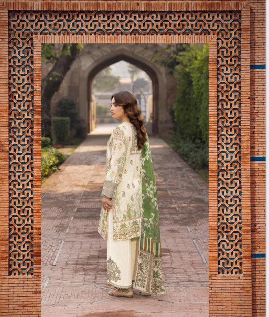 MCGJ121-UNSTICHED LAWN SUIT