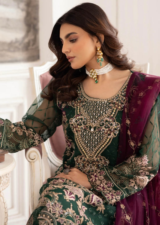 MCR303-FESTIVE ORGANZA SUIT