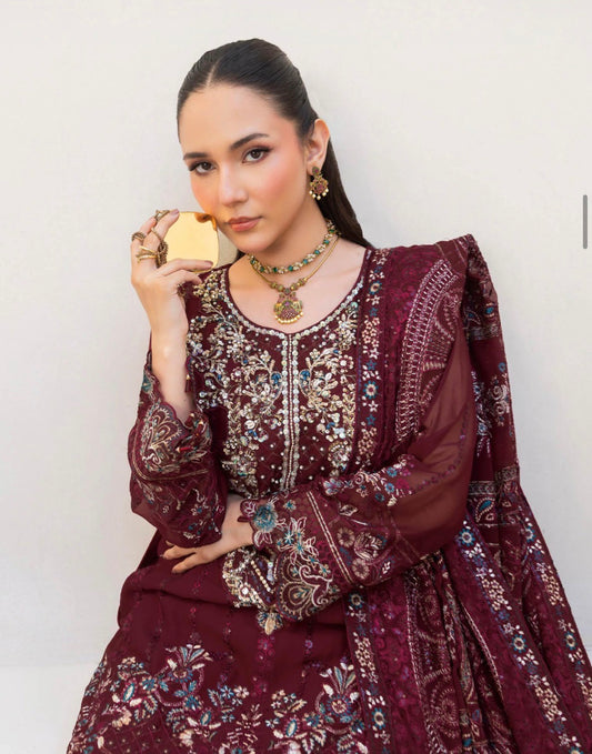 MCR215-LUXURY CHIFFON SUITS