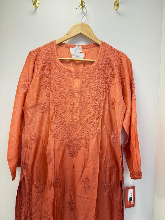 MCCK110-PREMIUM CHIKANKARI KURTI SET