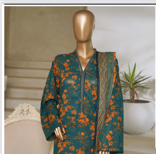 MCBS1013-PREMIUM PRINTED LAWN SUITS