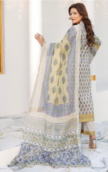 MCMR574-PREMIUM LAWN EMBROIDERED SUITS