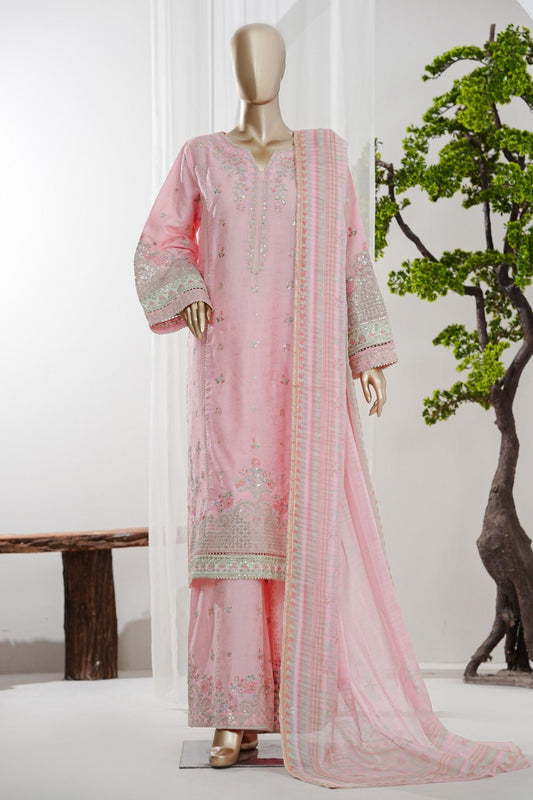 MCBJ112-EMBROIDERED JACQUARD SUIT