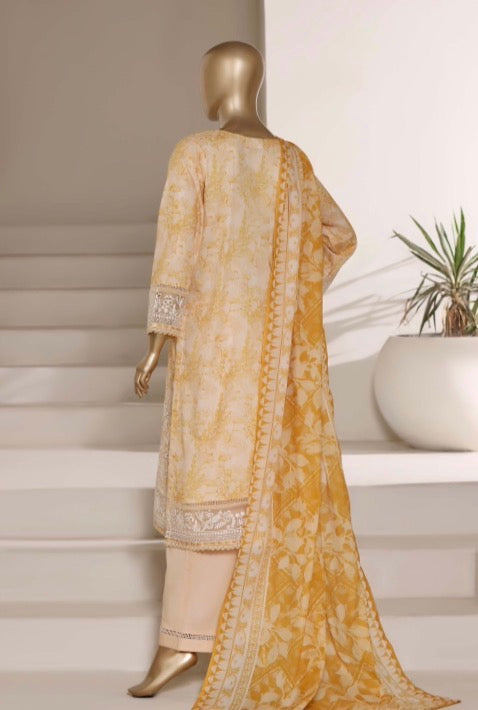 MCSBF280-PREMIUM LAWN EMBROIDERED SUIT