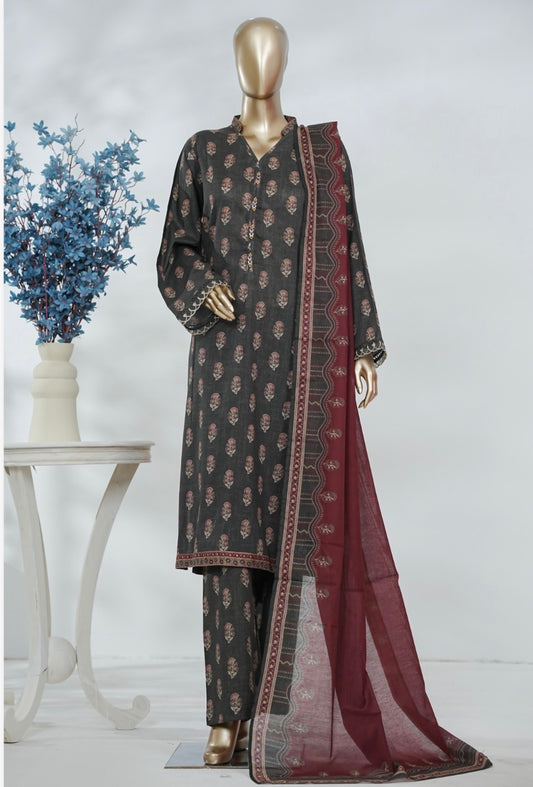 MCBS854-PRINTED LAWN SUIT