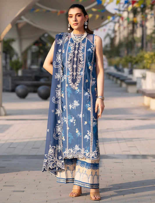 MCMN108-PREMIUM EMBROIDERED UNSTICHED SUIT