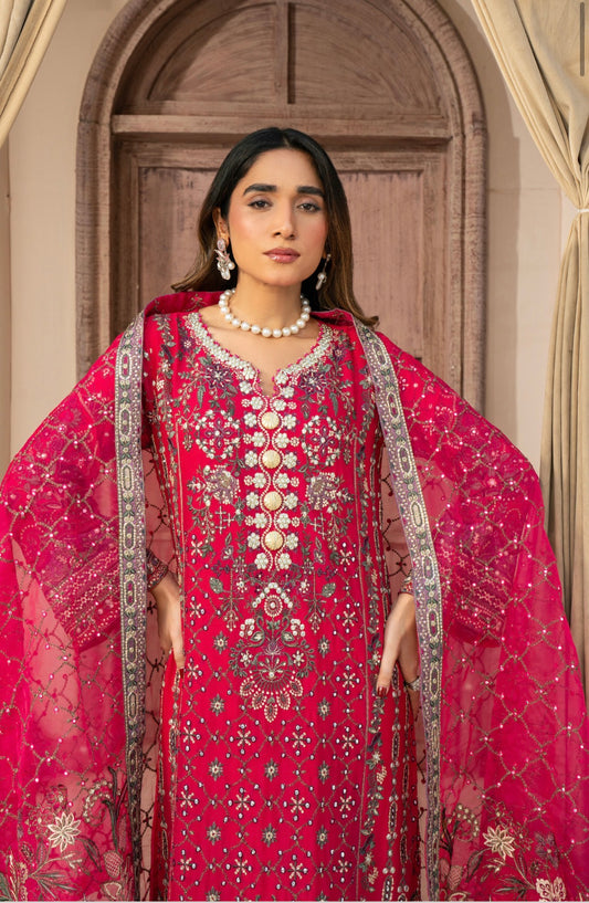MCN108-LUXURY CHIFFON SUIT