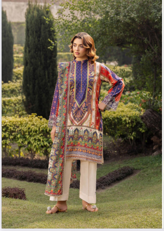 MCGJ123-UNSTICHED LAWN SUIT