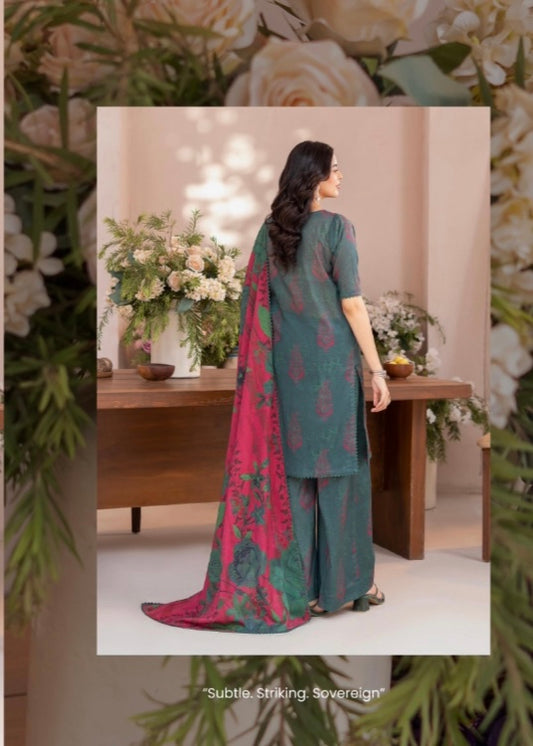 MCGJ101-UNSTICHED LAWN SUIT