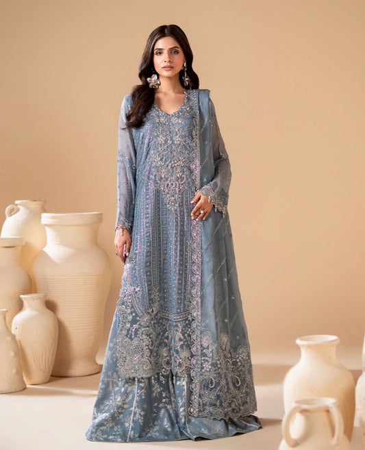 MCAL107-LUXURY CHIFFON SUITS
