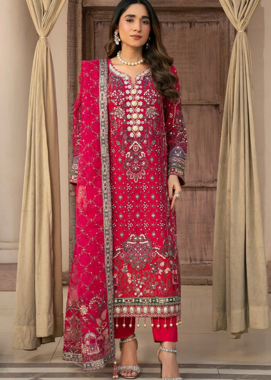 MCN108-LUXURY CHIFFON SUIT