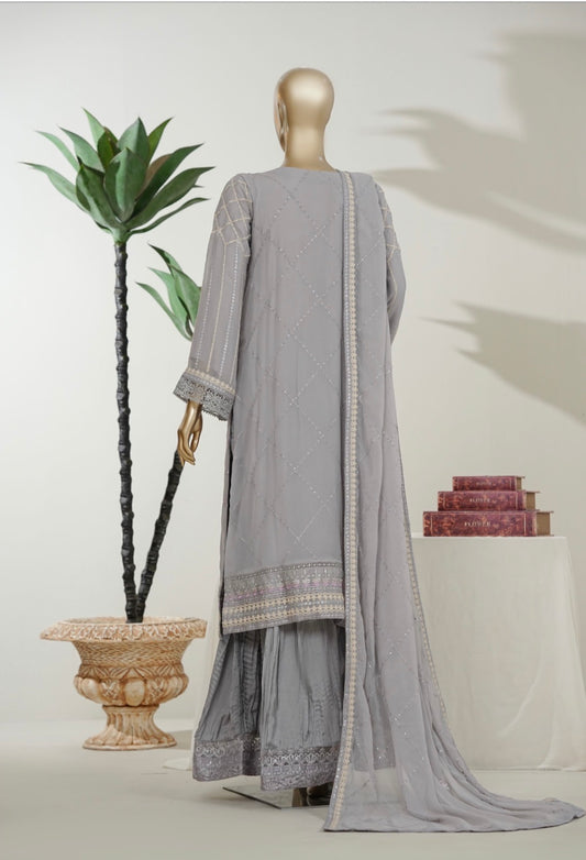 MCMF133-PREMIUM CHIFFON SUITS