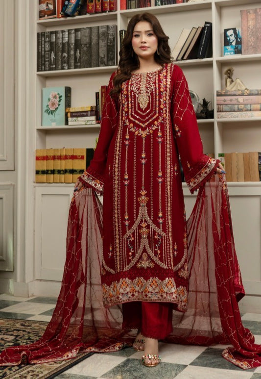 MCAG85-PREMIUM CHIFFON SUITS