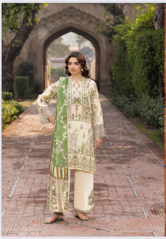 MCGJ121-UNSTICHED LAWN SUIT