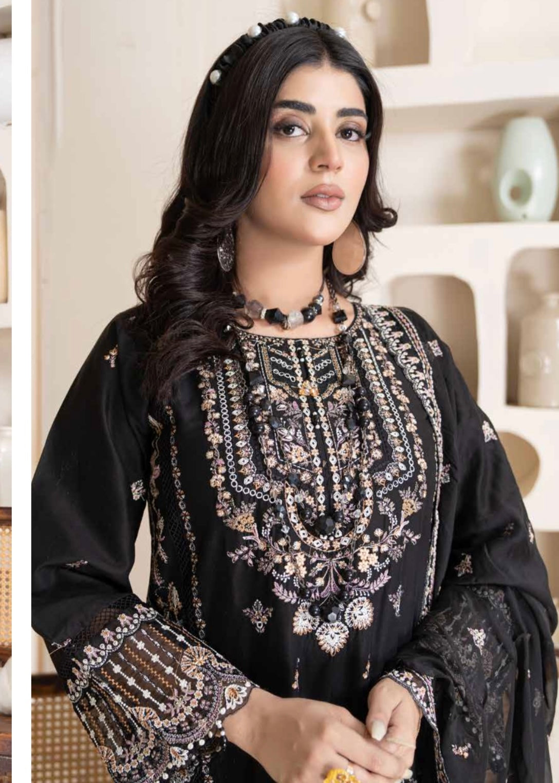 MCAJ106-PREMIUM EMBROIDERED SUIT