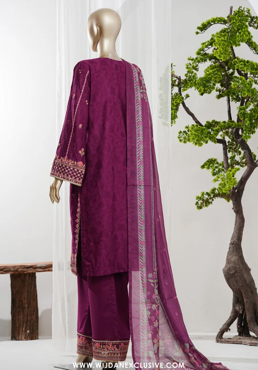 MCBJ102-EMBROIDERED JACQUARD SUIT