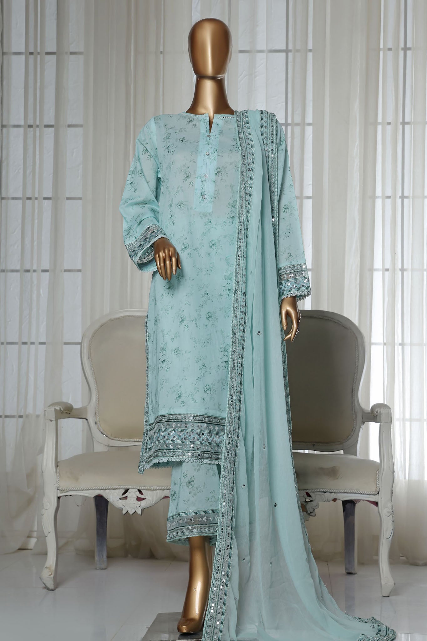 MCSBM101-EMBROIDERED FESTIVE COLLECTION
