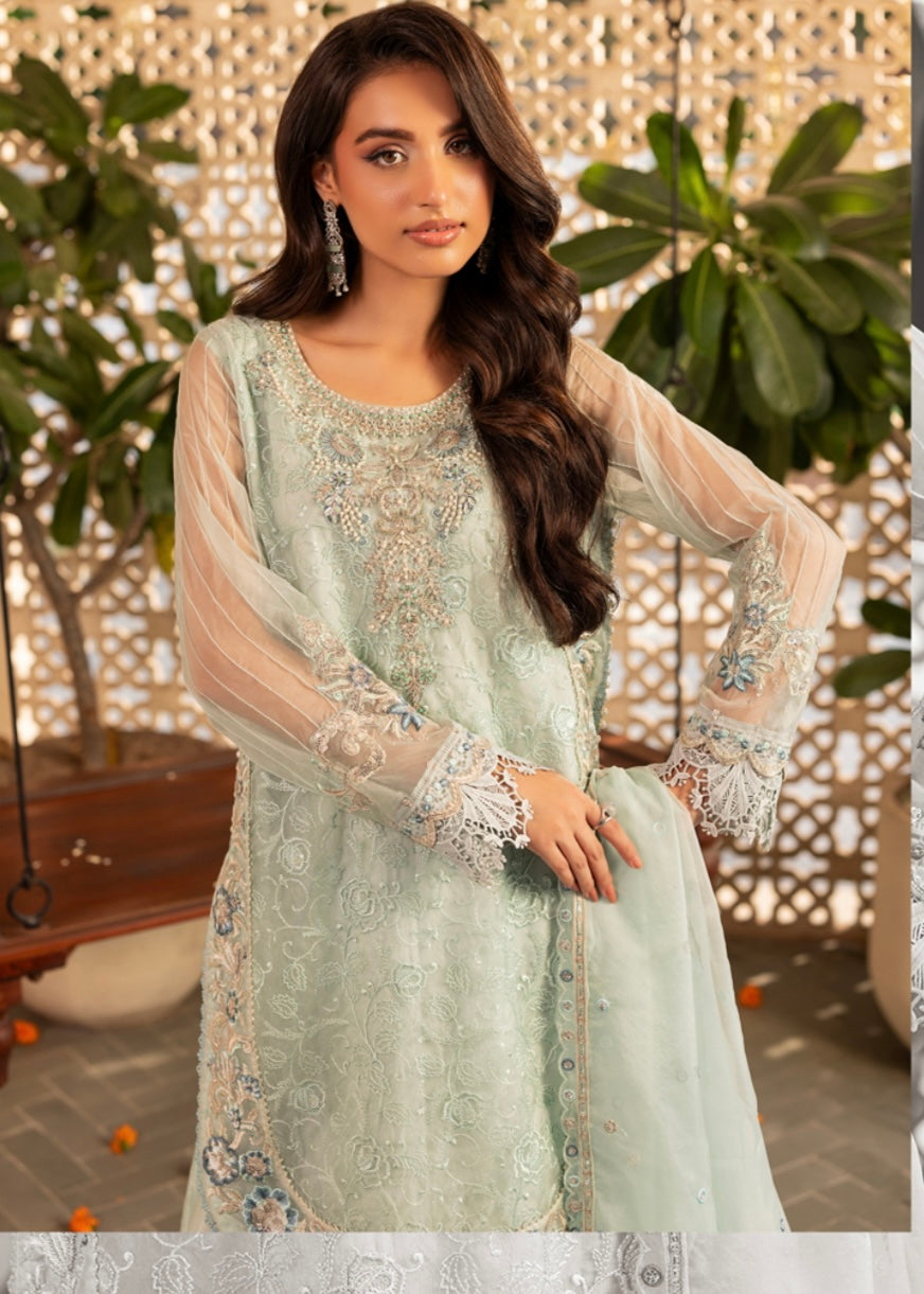 MCZH201-PREMIUM ORGANZA SUIT