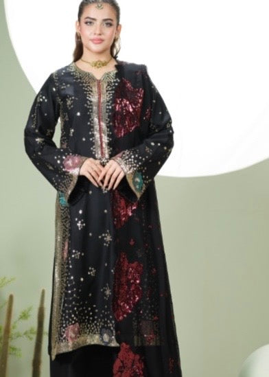 MCHR117-PREMIUM EMBROIDERED SUIT