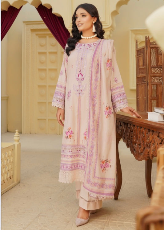 MCAG432-PREMIUM EMBROIDERED LAWN SUIT