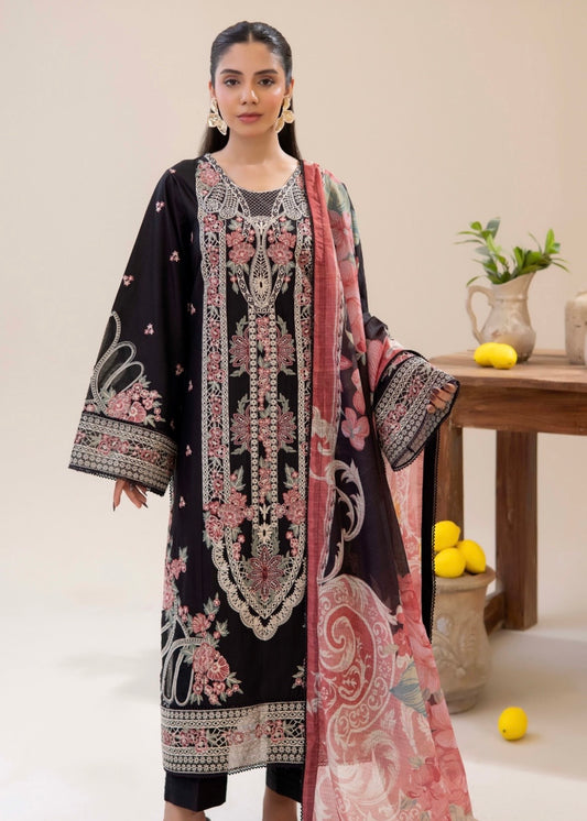 MCAD112-PREMIUM COTTON EMBROIDERED SUIT