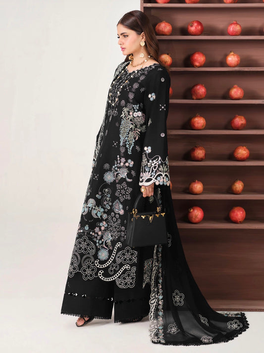 MCR235-LUXURY LAWN UNSTICHED SUITS