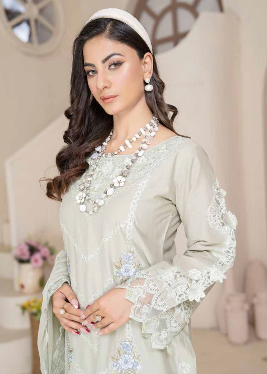 MCAJ108-PREMIUM EMBROIDERED SUIT