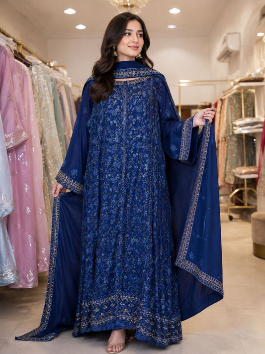 MCAG326-LUXURY CHIFFON GOWN