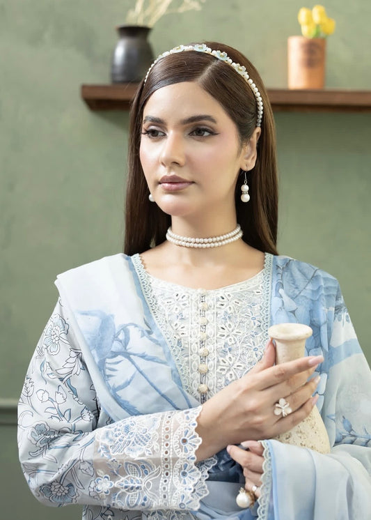 MCHA109-PREMIUM EMBROIDERED COTTON SUIT