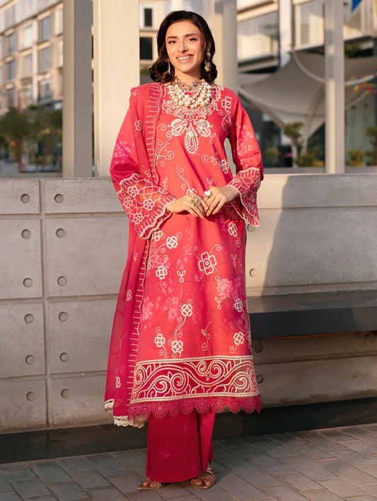 MCMN112-PREMIUM EMBROIDERED UNSTICHED SUIT