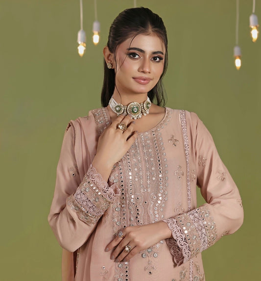 MCWU336-LUXURY CHIFFON SUIT