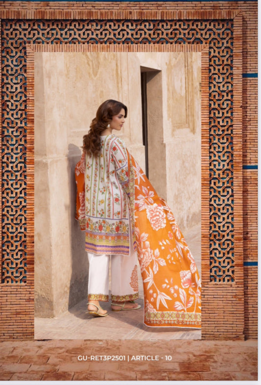 MCGJ118-UNSTICHED LAWN SUIT