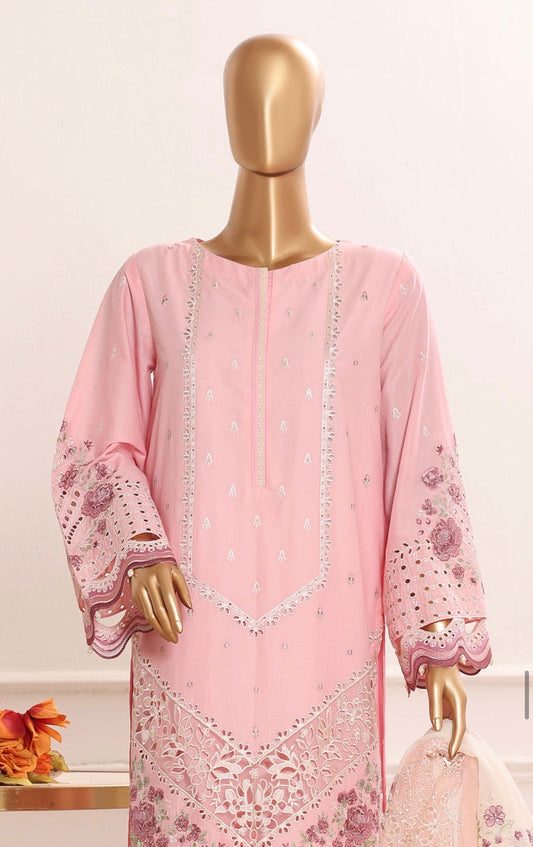 MCHZ112-PREMIUM EMBROIDERED LAWN SUIT