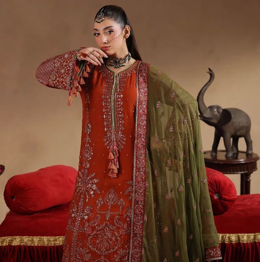 MCAR149-LUXURY CHIFFON SUITS