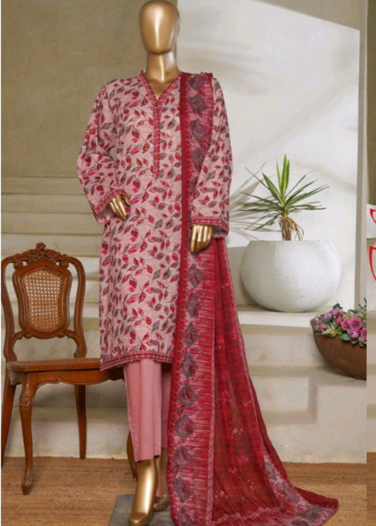 MCBS1005-PRINTED LAWN SUIT
