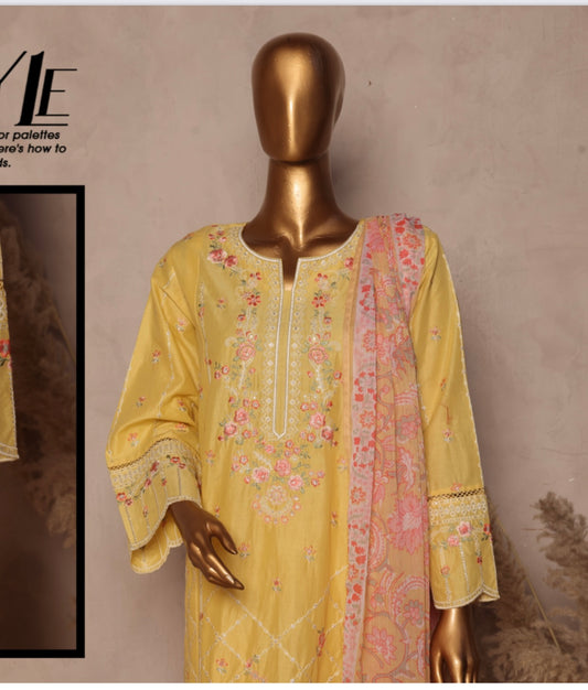 MCBS110-EMBROIDERED SUIT