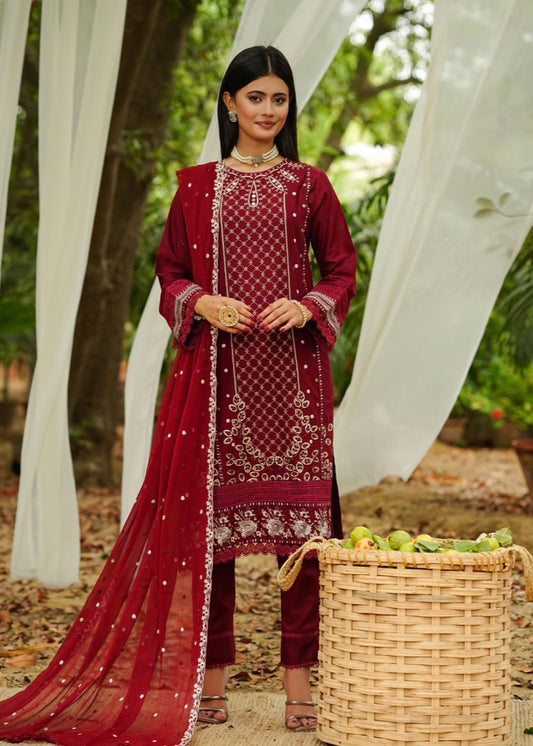 MCAG413-LUX EMBROIDERY SUIT