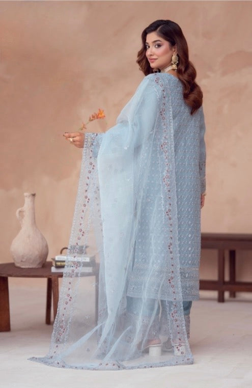 MCBN228-LUXURY ORGANZA SUITS