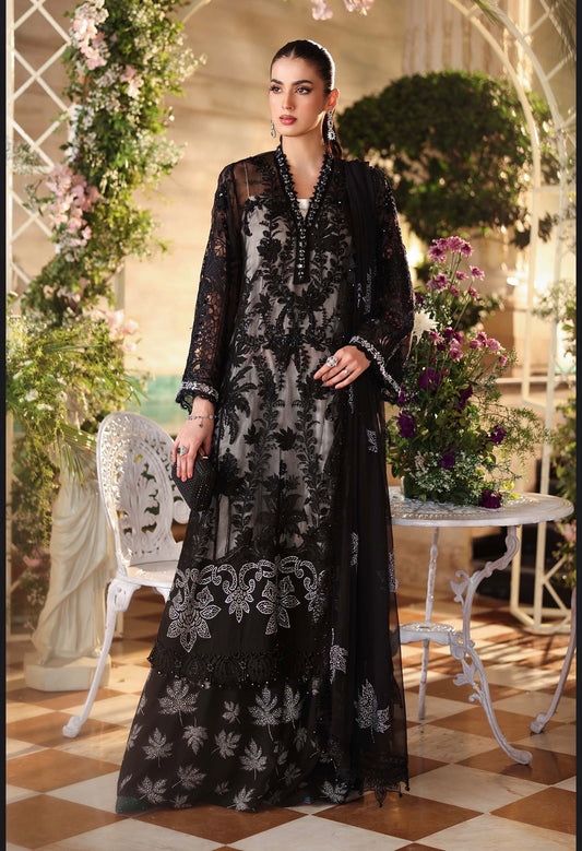 MCMB111-PREMIUM CHIFFON UNSTICHED SUITS