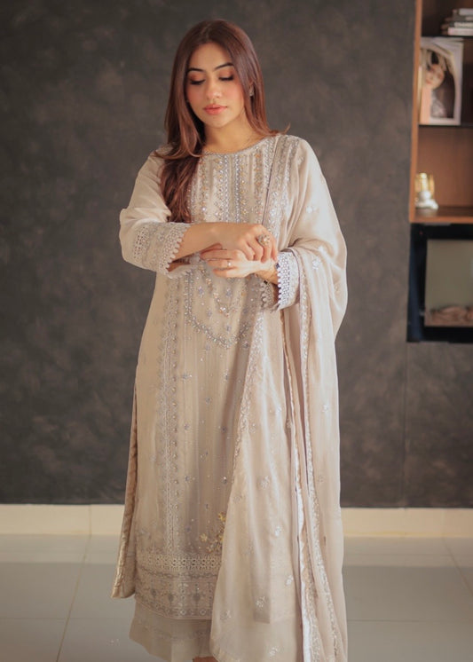 MCWU133-PREMIUM CHIFFON SUIT