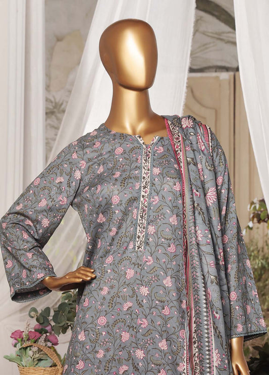 MCBS801-PRINTED LAWN SUIT