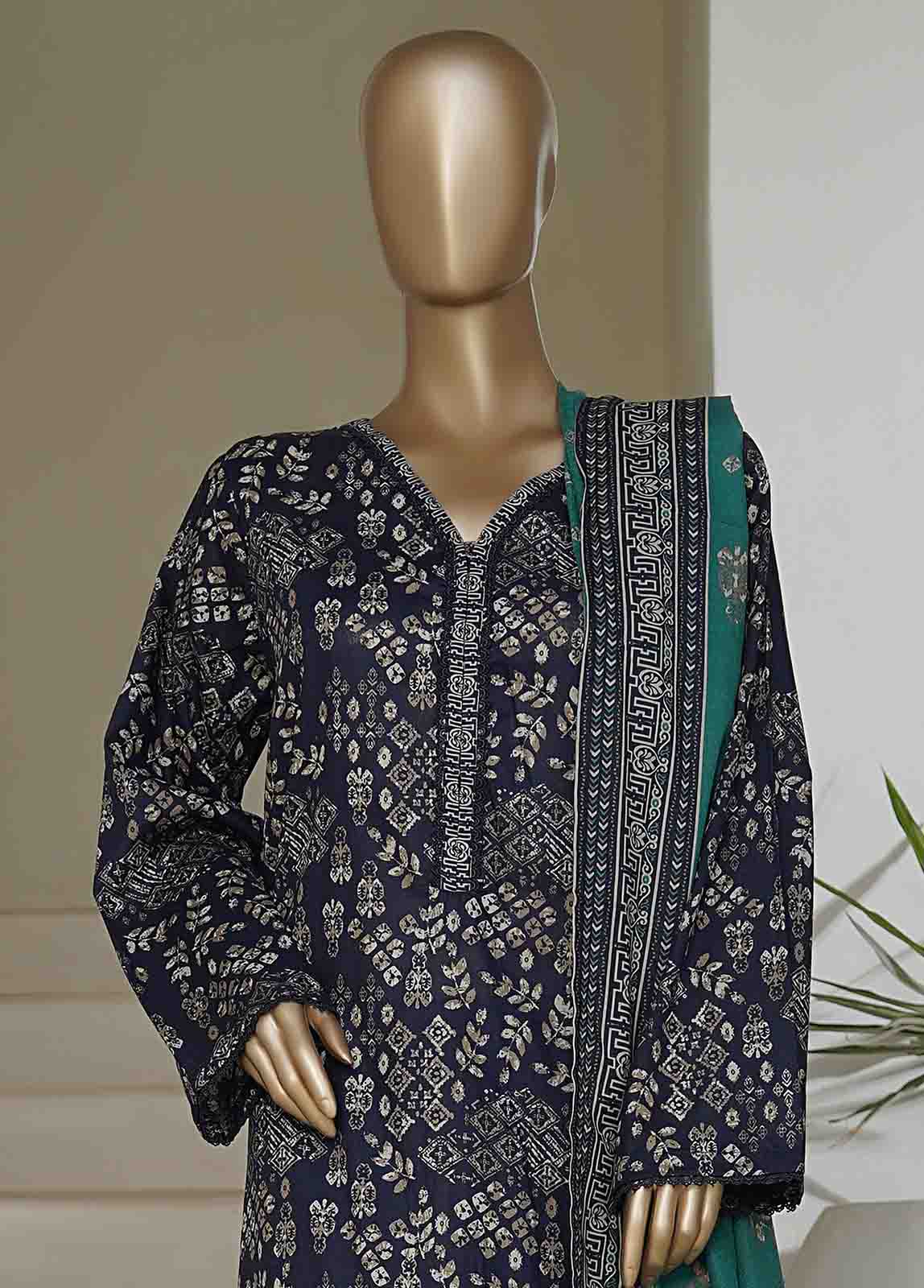 MCSB914-PRINTED LAWN SUITS