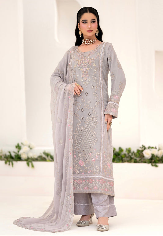 MCBN244-PREMIUM CHIFFON SUIT