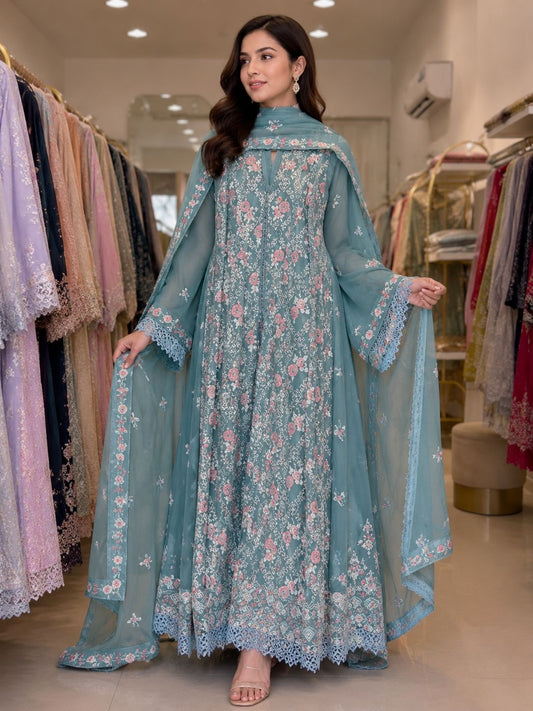 MCAG319-LUXURY CHIFFON GOWN