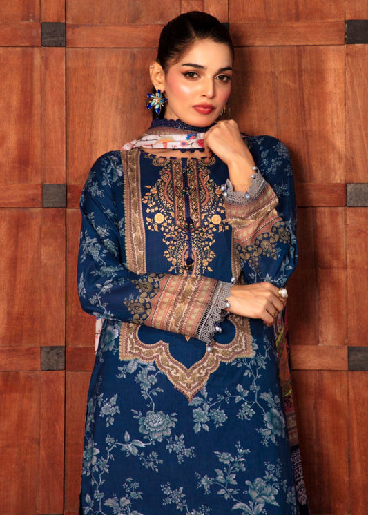 MCGA313-EMBROIDERED LAWN SUIT