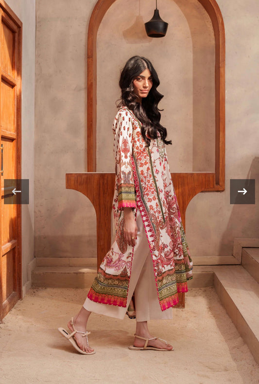 MCF119-PREMIUM RESHAM LAWN SUIT