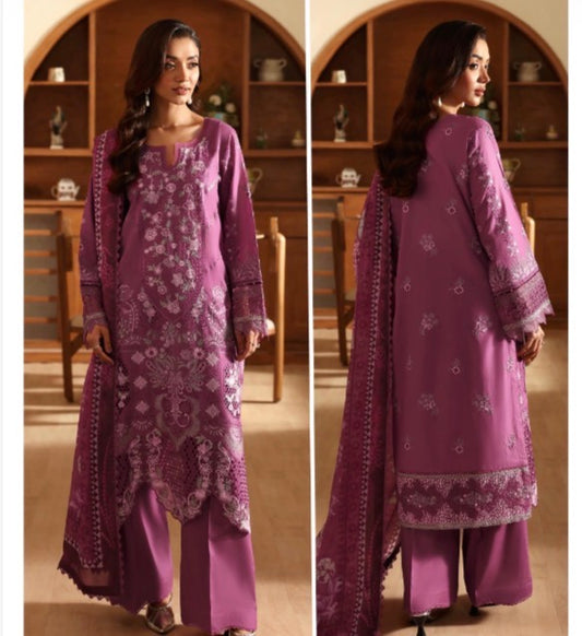 MCR160-LUXURY EMBROIDERED SUIT