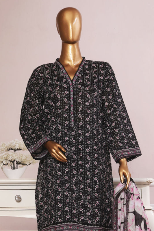 MCBSF102-PRINTED LAWN WITH FARSHI SHALWAR